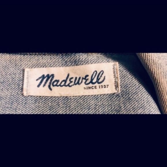 Madewell The Jean Vest in Clear Blue - Picture 6 of 7